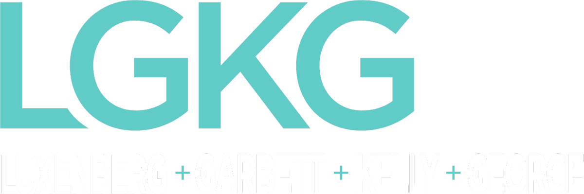 LGKG Logo: Luxenberg Garbett Kelly George